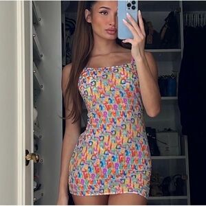 Savage X Fenty Tagged by Savage Love Print Lace Slip